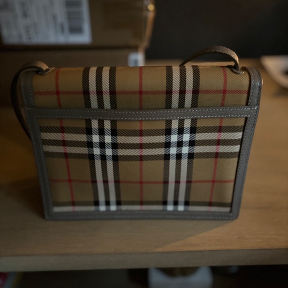 Burberry crossbody canvas and leather bag - Picture 5 of 8